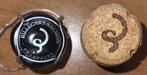 Champagnecapsule & kurk BILLECART-SALMON zwart&zilver nr. 52, Ophalen of Verzenden, Nieuw, Frankrijk, Champagne