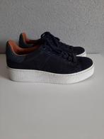 Tango donkerblauwe suède sneakers maat 38, Blauw, Ophalen of Verzenden, Zo goed als nieuw, Sneakers of Gympen