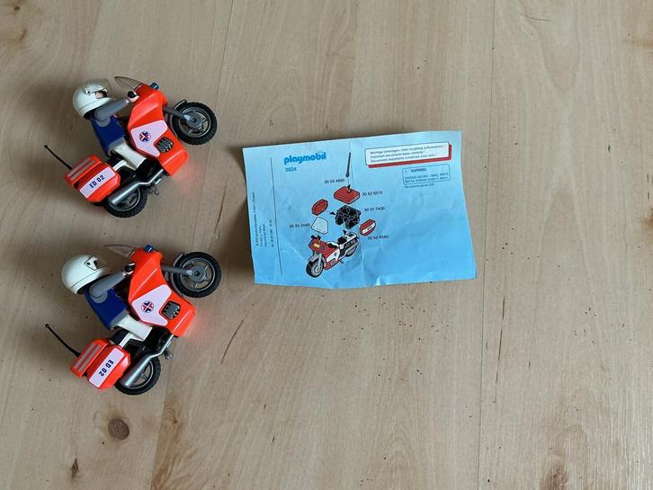 Playmobil Spoedarts met Motor - 2 Stuks Compleet, Kinderen en Baby's, Speelgoed | Playmobil, Gebruikt, Complete set, Ophalen of Verzenden