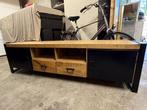 Mango houten TV meubel - 2 meter, Huis en Inrichting, Kasten | Televisiemeubels, Gebruikt, 150 tot 200 cm, Ophalen of Verzenden