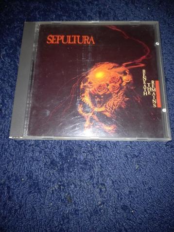 Metal Muziek cds lot van Sepultura beschikbaar voor biedingen
