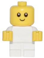 nieuwe lego cty0668 Baby wit lichaam gele handen minifiguur, Lego, Lego, Lego, Nieuw