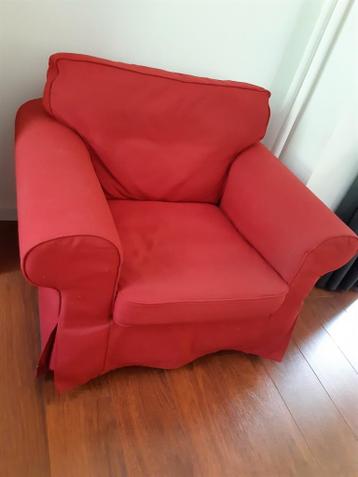 Ruime IKEA EKTORP fauteuil - afbeelding 3