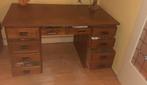 Vintage houten bureau, Ophalen