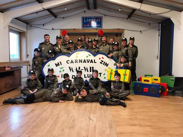 Carnavalspakken piloot, Kinderen en Baby's, Carnavalskleding en Verkleedspullen, Gebruikt, Jongen of Meisje, Ophalen of Verzenden