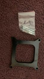 Holley edelbrock 1/2 inch spacer inclusief bouten, Auto-onderdelen, Brandstofsystemen, Ophalen of Verzenden, Nieuw