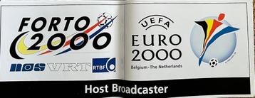 Set stickers van euro 2000 voetbal beschikbaar voor biedingen