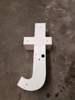 Industriële letters ( zie foto) 9 stuks, Ophalen