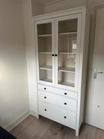 Ikea Hemnes Vitrinekast Boekenkast, Huis en Inrichting, Kasten | Buffetkasten, Ophalen, Gebruikt, 50 tot 100 cm, 150 tot 200 cm