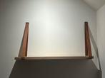 Boekenplank met leren riemen, Huis en Inrichting, Woonaccessoires | Wandplanken en Boekenplanken, Ophalen, Gebruikt