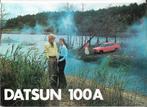 Brochure Datsun 100A, ca. 1971 (NL)., Ophalen of Verzenden, Zo goed als nieuw, Overige merken, Datsun Nederland, Lisse.