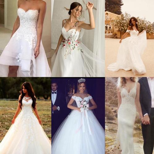 nieuwe trouwjurken max. €849!!! 34 36 38 40 42 44 46 48 50, Kleding | Dames, Trouwkleding en Trouwaccessoires, Nieuw, Trouwjurk