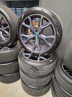 Originele set 21" BMW breedset velgen zomerband BMW X5 + X6, Auto-onderdelen, Ophalen, Gebruikt, Banden en Velgen, 21 inch