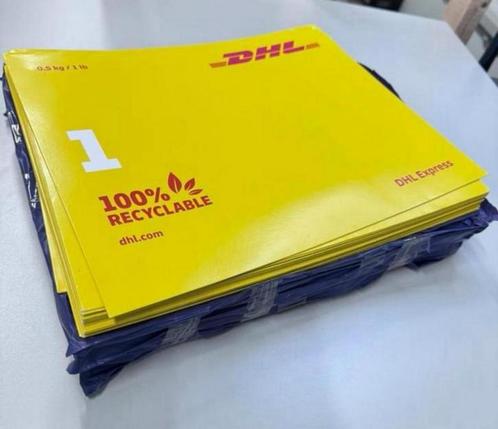 DHL 60x XL enveloppen 60 stuks envelop internationaal NIEUW, Postzegels en Munten, Brieven en Enveloppen | Nederland, Ophalen of Verzenden