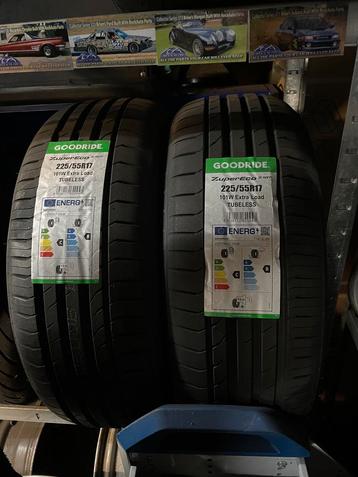 Gebruikte band 195-55-20 1955520 225-55-17 2255517 225 55 17 beschikbaar voor biedingen