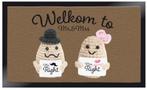 Positive Potato Deurmat 45x75cm  (schoonloop), Verzenden, Nieuw, Rubber, Schoonloopmat