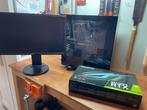 RTX 3070 Gaming PC met scherm - zeer net onderhouden, Computers en Software, Desktop Pc's, Ophalen, Gebruikt, Zelf gebouwde pc