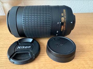 Nikon af-p 70-300mm telelens zo goed als nieuw beschikbaar voor biedingen