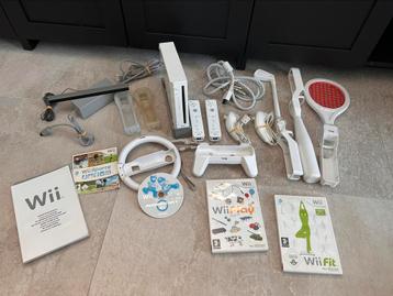 Nintendo Wii met veel accessoires beschikbaar voor biedingen