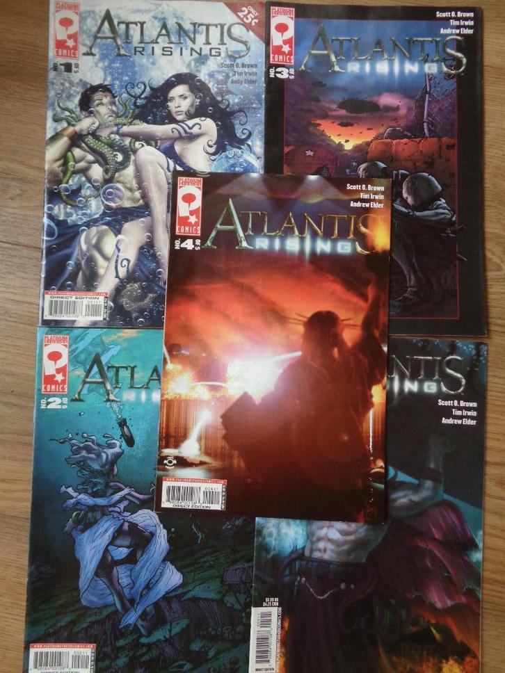 Atlantis Rising strip comic Scott Brown Tim Irwin Andy Elder, Boeken, Strips | Comics, Zo goed als nieuw, Eén comic, Overige gebieden