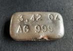 3,42 oz GEGOTEN ZILVERBAARTJE., Ophalen of Verzenden, Zilver