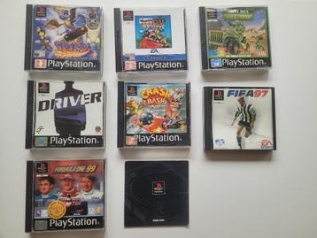 PS1 games (PAL) - Crash Bash, Spyro, Driver, Army Men,  e.a. beschikbaar voor biedingen