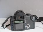 Canon eos 350D digital met telelens /4 gb geheugen cfcard, Gebruikt, Spiegelreflex, Canon, Ophalen of Verzenden