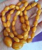 Antieke ketting Bakeliet "Egg Yolk", Art Deco  jaren 1920-30, Ophalen, Overige materialen, Ketting