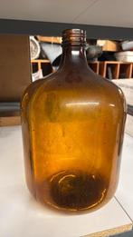 Apothekers fles vat bruin glas, Antiek en Kunst, Antiek | Glas en Kristal, Ophalen of Verzenden
