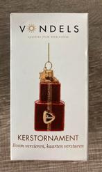 Kerstbal ornament pakje rood Vondels Post NL, Diversen, Kerst, Ophalen of Verzenden, Zo goed als nieuw