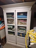 Grote servies kast, Ophalen, Met deur(en), 100 tot 150 cm, Klassiek