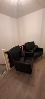 Lederen fauteuils gekocht bij Knibbeler, Ophalen