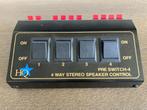 Luidsprekerschakelaar 4-weg Speaker Switch NIEUW, Audio, Tv en Foto, Luidsprekers, Overige merken, Overige typen, Nieuw, Ophalen of Verzenden