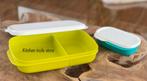 Tupperware Bento Vakjesdoos lunchbox 590ml + 120ml voorraad, Ophalen of Verzenden, Nieuw