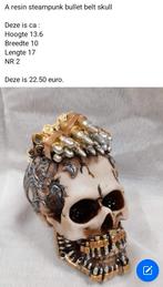 Steampunk skull with bullet, Ophalen of Verzenden, Zo goed als nieuw, Dier