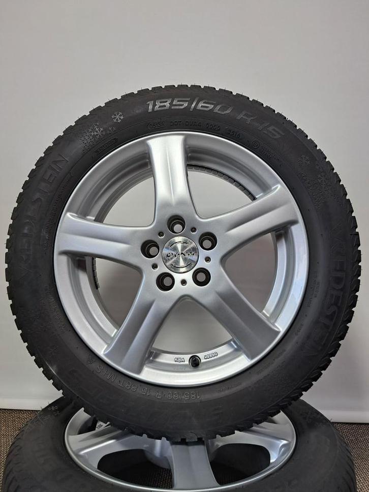 5x100 Winterbanden Polo Ibiza Fabia (Zie advertentie), Auto-onderdelen, Banden en Velgen, Banden en Velgen, Winterbanden, 15 inch