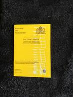 Tekoop vaccinatie boekje, Boeken, Ophalen of Verzenden, Nieuw, Overige typen