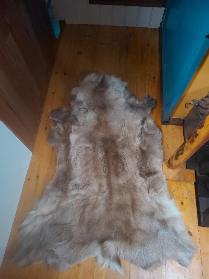 rendiervacht, Huis en Inrichting, Woonaccessoires | Plaids en Woondekens, Zo goed als nieuw, Ophalen of Verzenden