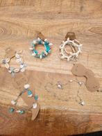 Zomerset armbanden | enkelband | brillenkoord, Ophalen of Verzenden, Nieuw, Zilver