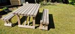 Picknickset 150cm douglas Merk Rooijackers, Tuin en Terras, Ophalen, Zo goed als nieuw, Rechthoekig