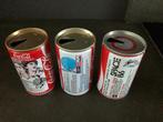 Retro Coca Cola blikjes, Ophalen of Verzenden, Zo goed als nieuw, Gebruiksvoorwerp