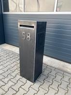 Brievenbus cortenstaal, Tuin en Terras, Ophalen, Nieuw, Rvs