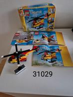 Lego 3 in 1 creator 31029  helicopter vliegtuig boot, Ophalen of Verzenden, Zo goed als nieuw, Complete set, Lego