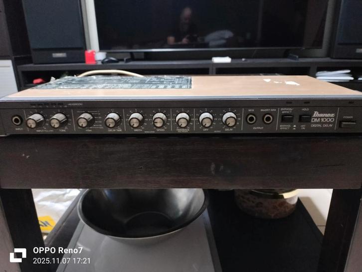 Ibanez DM1000 Digital Delay - Vintage Effect, Muziek en Instrumenten, Effecten, Gebruikt, Chorus, Delay of Echo, Ophalen
