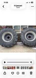 Tractorbanden met velgen 650/75R32, Zakelijke goederen, Agrarisch | Onderdelen | Banden, Velgen en Assen, Ophalen of Verzenden