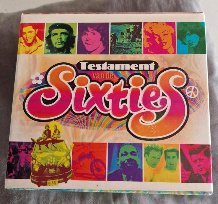 Nieuwstaat set: Testament van de sixties, 10 cd-5DVD en boek, Cd's en Dvd's, Cd's | Verzamelalbums, Zo goed als nieuw, Boxset
