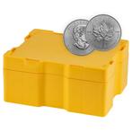Monsterbox Maple Leaf Zilveren munten - 500x 1 troy ounce, Postzegels en Munten, Edelmetalen en Baren, Ophalen, Zilver