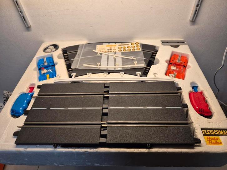 FLEISCHMANN ZANDFOORT AUTO RACEBAAN, Kinderen en Baby's, Speelgoed | Racebanen, Gebruikt, Elektrisch, Fleischmann, Zelf te bouwen