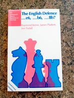 Schaakboek The English Defence e6, b6, Bb7, Ophalen of Verzenden, Minder dan 500 stukjes, Gebruikt, Schaken