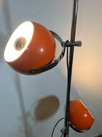 Vintage Anvia Dutch design oranje bol lamp jaren 70, 150 tot 200 cm, Gebruikt, Ophalen of Verzenden